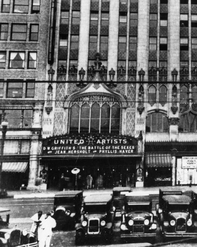 United Artists Theater marquee