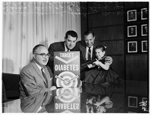Diabetes Week interview, 1958