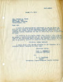 Letter from Karl I. Zimmerman, District Director, U.S. Department of Justice Immigration and Naturalization Service, to Honorable Carlos A. Pezet, March 17, 1947