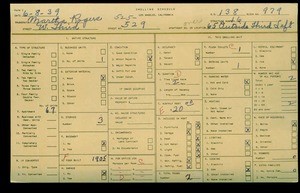 WPA household census for 542 W 3RD STREET, Los Angeles