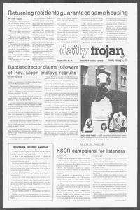 Daily Trojan, Vol. 76, No. 14, February 27, 1979