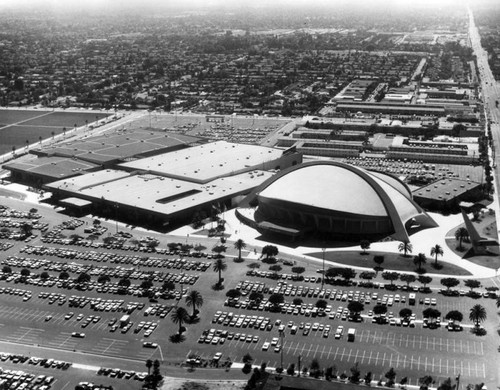 Anaheim Convention Center, aerial