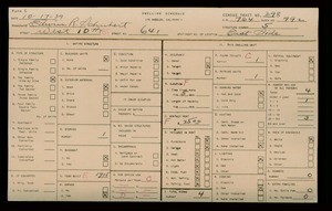 WPA household census for 641 W 10TH STREET, Los Angeles County
