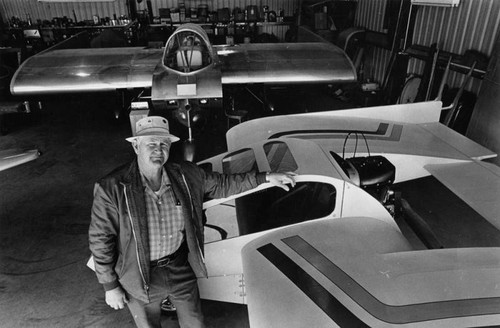 Ralph Sawyer and his experimental planes