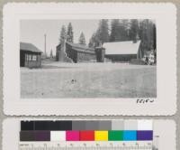 David West Memorial Chapel given by Mr. & Mrs. Harvey West to the community at Pollock Pines, El Dorado County, in memory of their son who died in World War II. May 1950. Metcalf