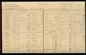 WPA household census for 210 W 43 PL, Los Angeles County