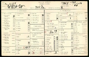WPA household census for 701 1/2 W 81ST ST, Los Angeles County