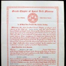 Certificate, Grand Representative