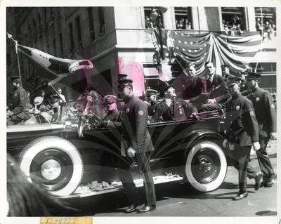 Charles A. Lindbergh's New York Reception Parade