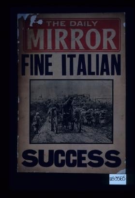 The Daily Mirror. Fine Italian success