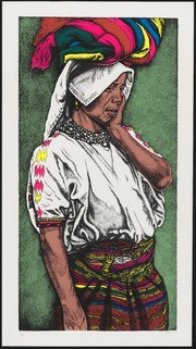 (Indigenous Woman Carrying a Bundle on Her Head)