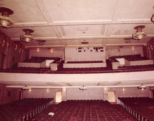 Fox Redondo Theatre seating