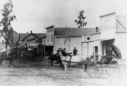 Main Street looking North from Fourth about 1895