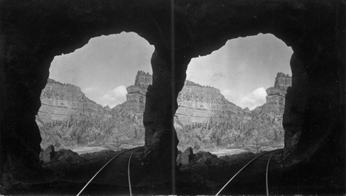 Grand Canyon of Arizona. Shoshone Tunnel, Grand Canyon, Colo. Canyon of the Grand