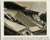 Vendome Hotel after 1906 earthquake