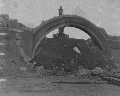 Broadway Tunnel demolition