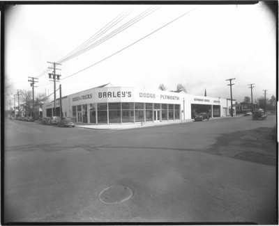Automobile Industry and Trade - Stockton: Baaley's Dodge and Plymouth, service station