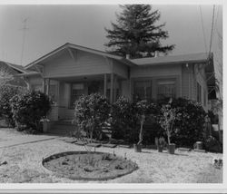 Circa 1920 Craftsman house in the Bonnardel Addition, at 452 Bonnardel Avenue, Sebastopol, California, built in, 1993