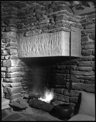 Jones, E. Fay, residence. Fireplace