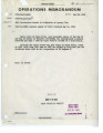 Operations Memorandum - USIS
Ouagadougou [to] USIA, Washington [by] J. M. Rentschler, May 20, 1965