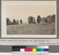 Plumas County farm and forest land, near Quincy, California. August 1915