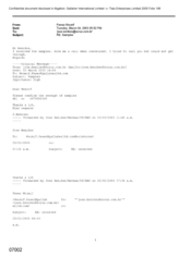 [Email from Mounif Fawaz to Jose Benikes regarding the confirmation of receipt of samples dhl number 6870582180]