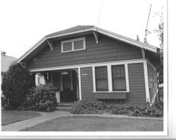 1920 Craftsman/Colonial Revival house in Southwest Sebastopol Bodega Avenue, Block C, at 7249 Bodega Avenue, Sebastopol, California, 1993