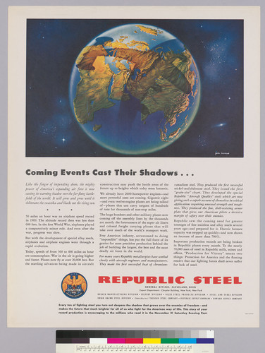 Coming Events cast their shadow...: Republic Steel