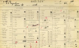 WPA household census for 1148 S ALMA