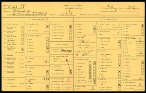 WPA household census for 113 1/2 S OCCIDENTAL BLVD, Los Angeles