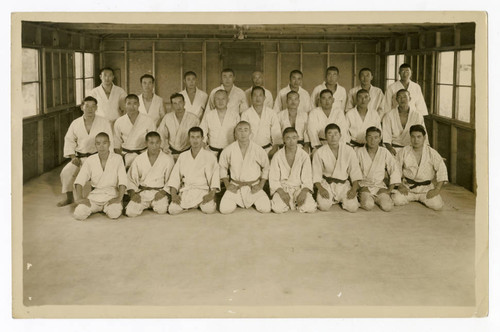 Judo school at Santa Fe Internment Camp