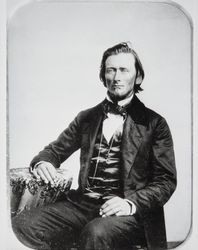 Portrait of Granville P. Swift, Sonoma County, California, 1850s