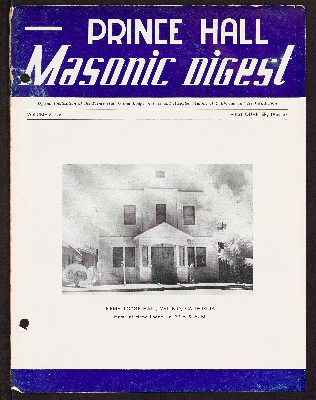 Prince Hall Masonic Digest, First quarter 1956-1957