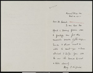 William Edward Dodd, letter, 1922-03-16, to Hamlin Garland