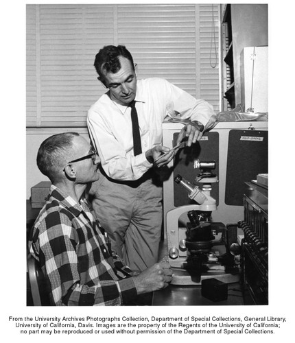Veterinary Medicine, Peter Kennedy (right) and Donald Cordy (left)