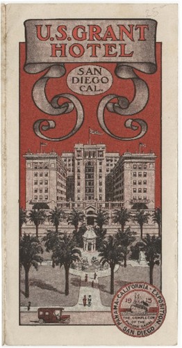 U.S. Grant Hotel, San Diego, Cal