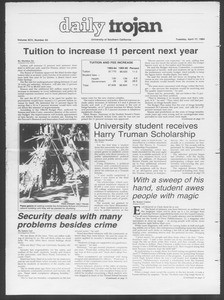 Daily Trojan, Vol. 95, No. 63, April 17, 1984