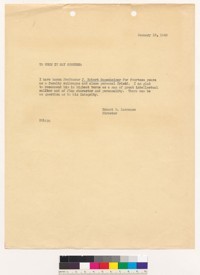 Letter of recommendation for J. Robert Oppenheimer from Ernest O. Lawrence