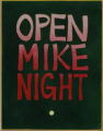 Open Mike Night, Tonight Open Poetry Reading