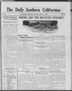 The Daily Southern Californian, Vol. 10, No. 40, May 01, 1913