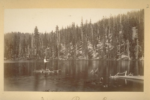 Fishing on Picayune Lake. 1882