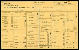 WPA household census for 209 WESTMINSTER AVE, Los Angeles County