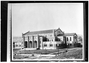 Exterior view of the Physical Education for Women building at UCLA, October 1932