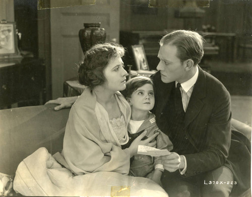 Film still from "The Lost Romance" (1921)