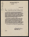 Memo from Glen Hartman, Chief of Agriculture, Heart Mountain Relocation Center, to Mr. Shoji Nagumo, Block 12, Chairman, March 30, 1944
