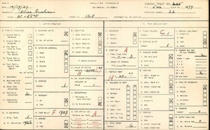 WPA household census for 128 WEST 51ST STREET, Los Angeles County