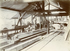Sawmill of Talagouga, in Gabon