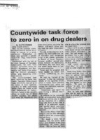 Countywide task force to zero in on drug dealers