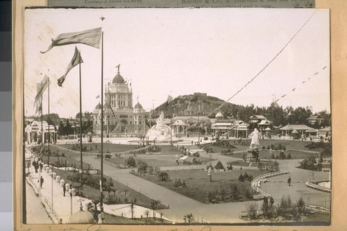 Midwinter Fair in G.G. [Golden Gate] Park about 1895