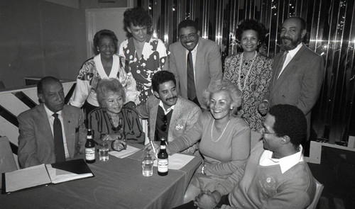 Restaurant Meeting, Los Angeles, 1988